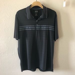 adidas Shirts - Adidas Black Golf Shirt in Large adidas Shirts - Adidas Black Golf Shirt in Large